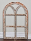 Античная французская железная оконная рама / Antique French Iron Window Frame
